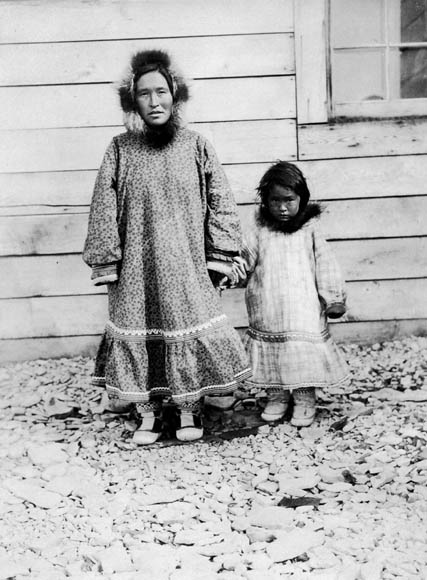 Inuit
                                                          Woman and
                                                          Child